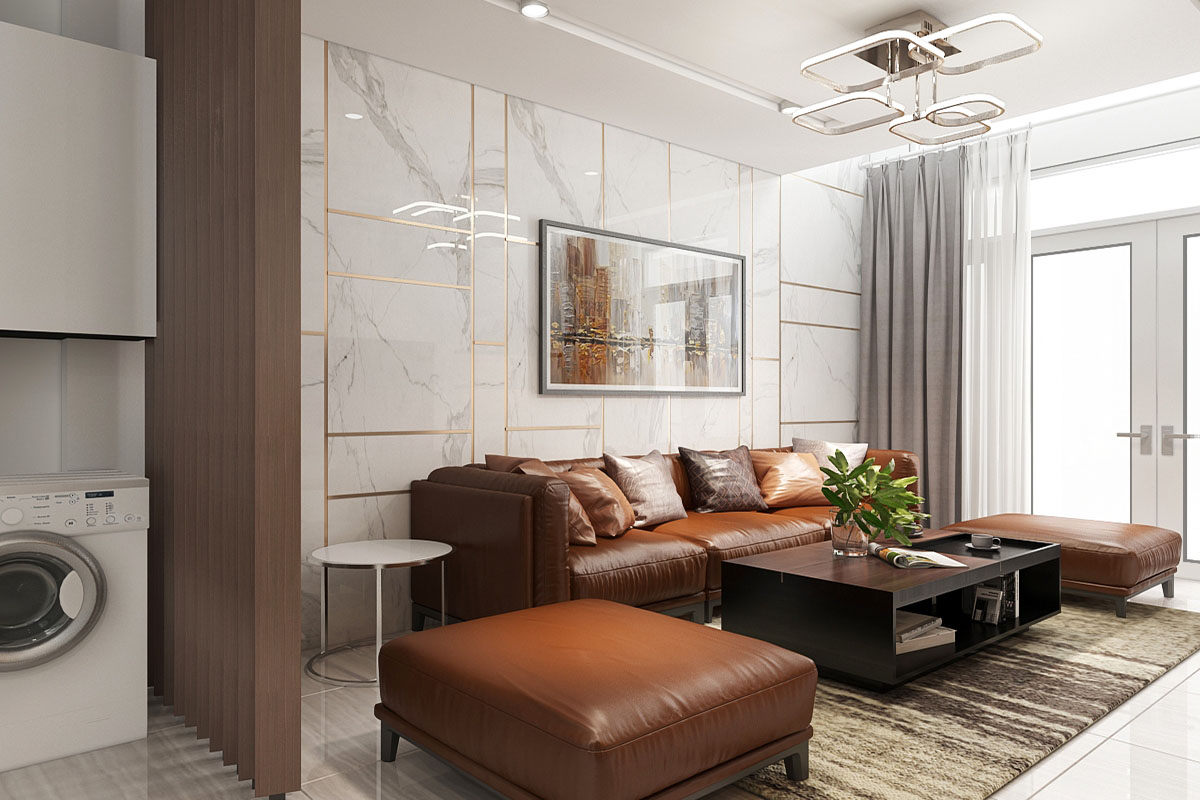 Thiết kế nội thất nhà phố Anh Huy Chị Yến Quận 3